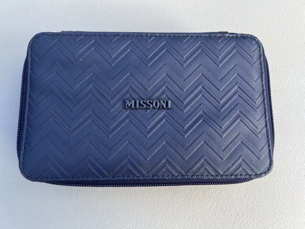 MISSONI x Delta Collab Luxury Toiletry Case Beauty Bag Complete Grown Alchemist